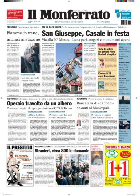 Il Monferrato - Edizione 22 del 17/03/2006
